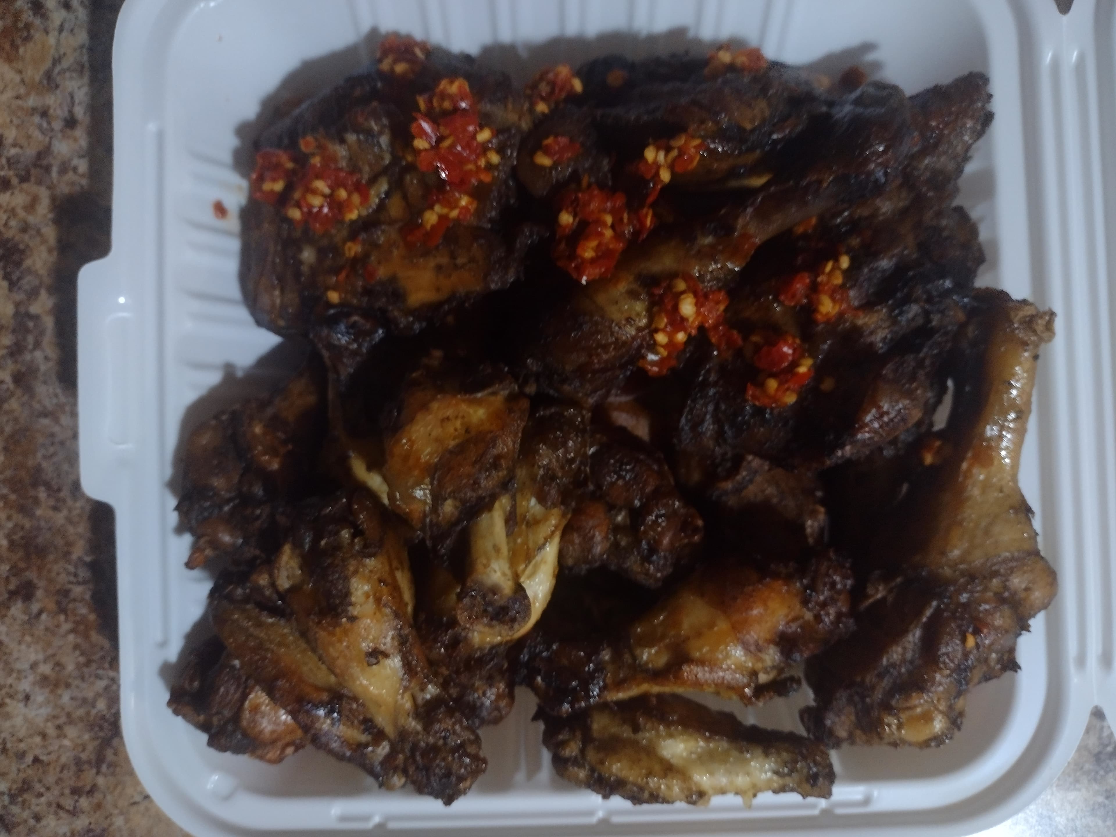 10 PC's Whole Jerk Wings